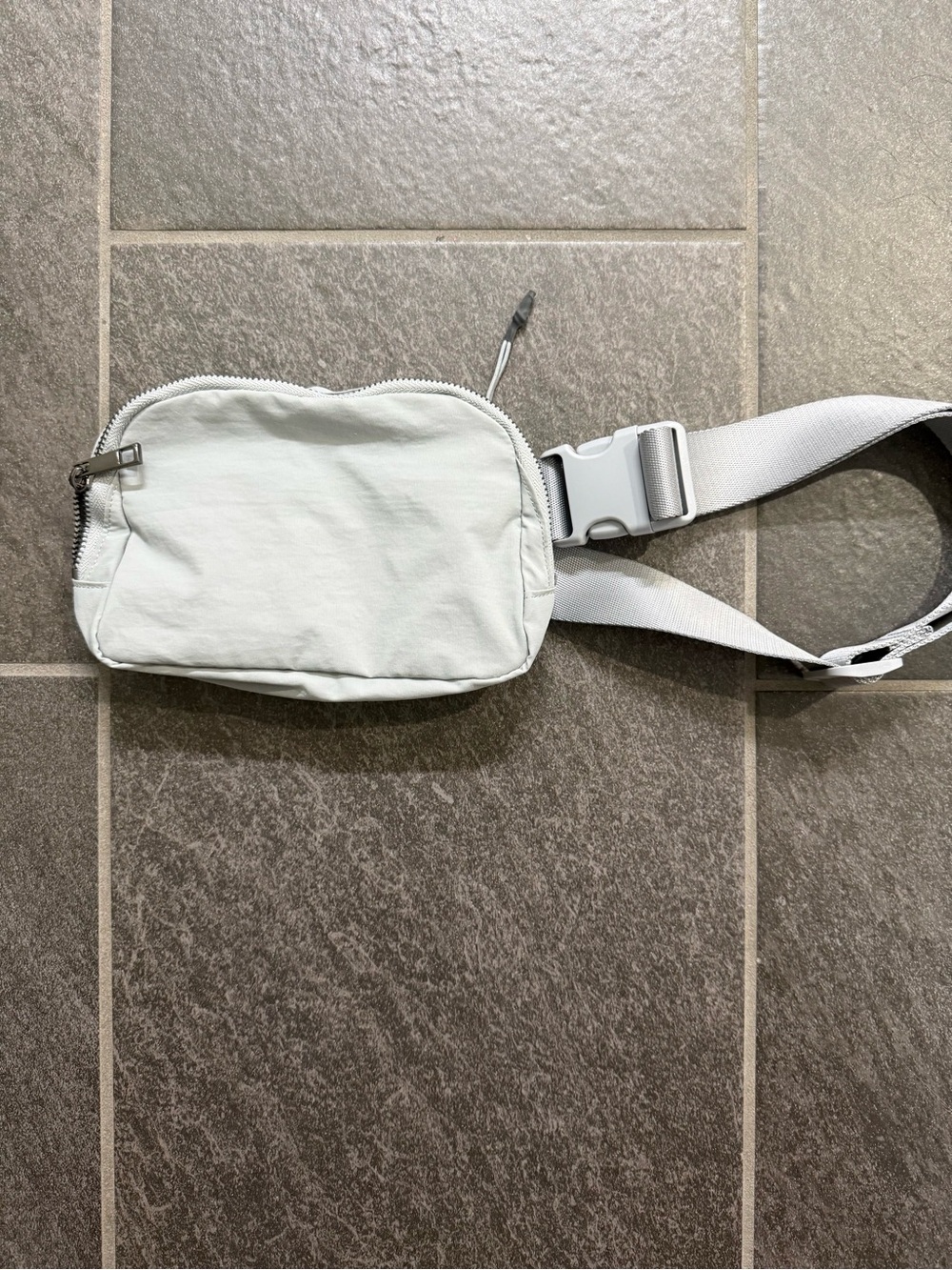 Grey Crossbody Sling Bag - Minimal Everyday Carry-lululemon dupe